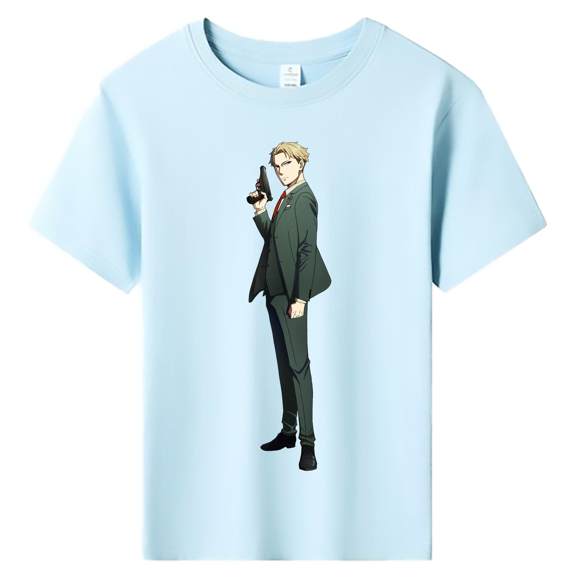 （画像用） SPY×FAMILY间谍家家酒 綿100％キッズTシャツ（フロントプリント）